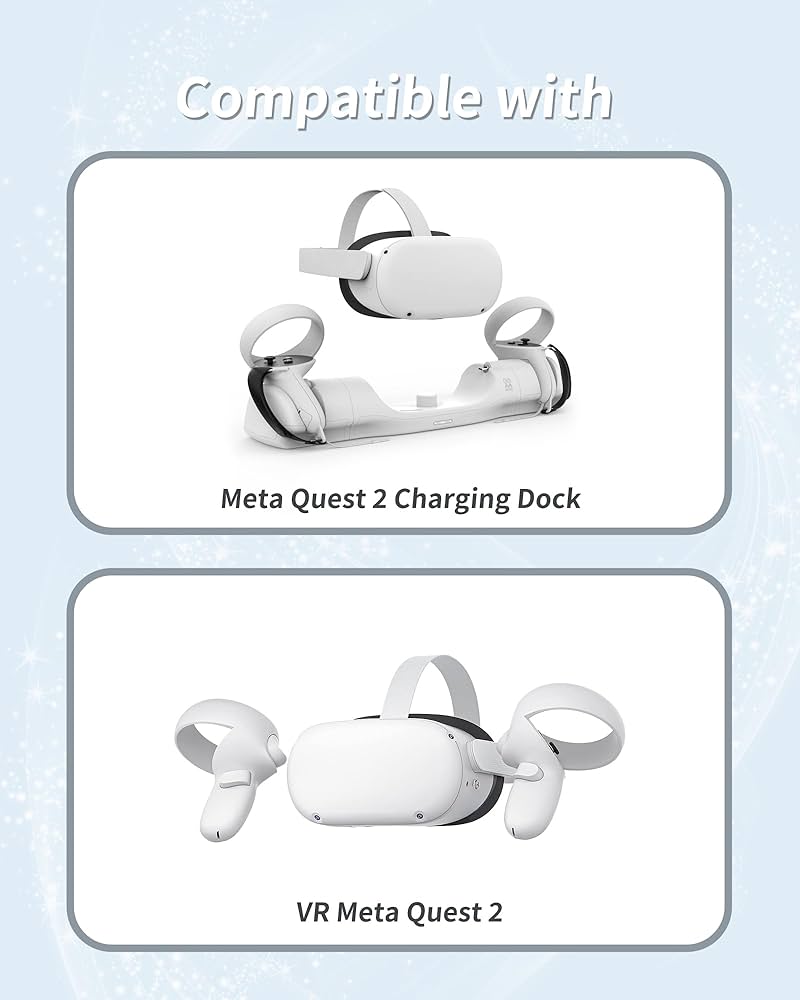 【F-22】Quest2 ＋ Anker Charging Amazon.com: Anker Charging Dock for Oculus Quest 2, Oculus